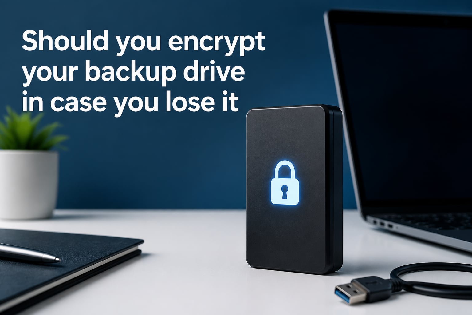Should you encrypt your backup drive in case you lose it