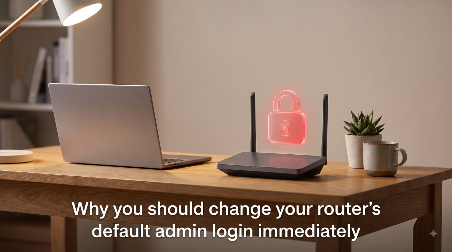 Why you should change your router's default admin login immediately