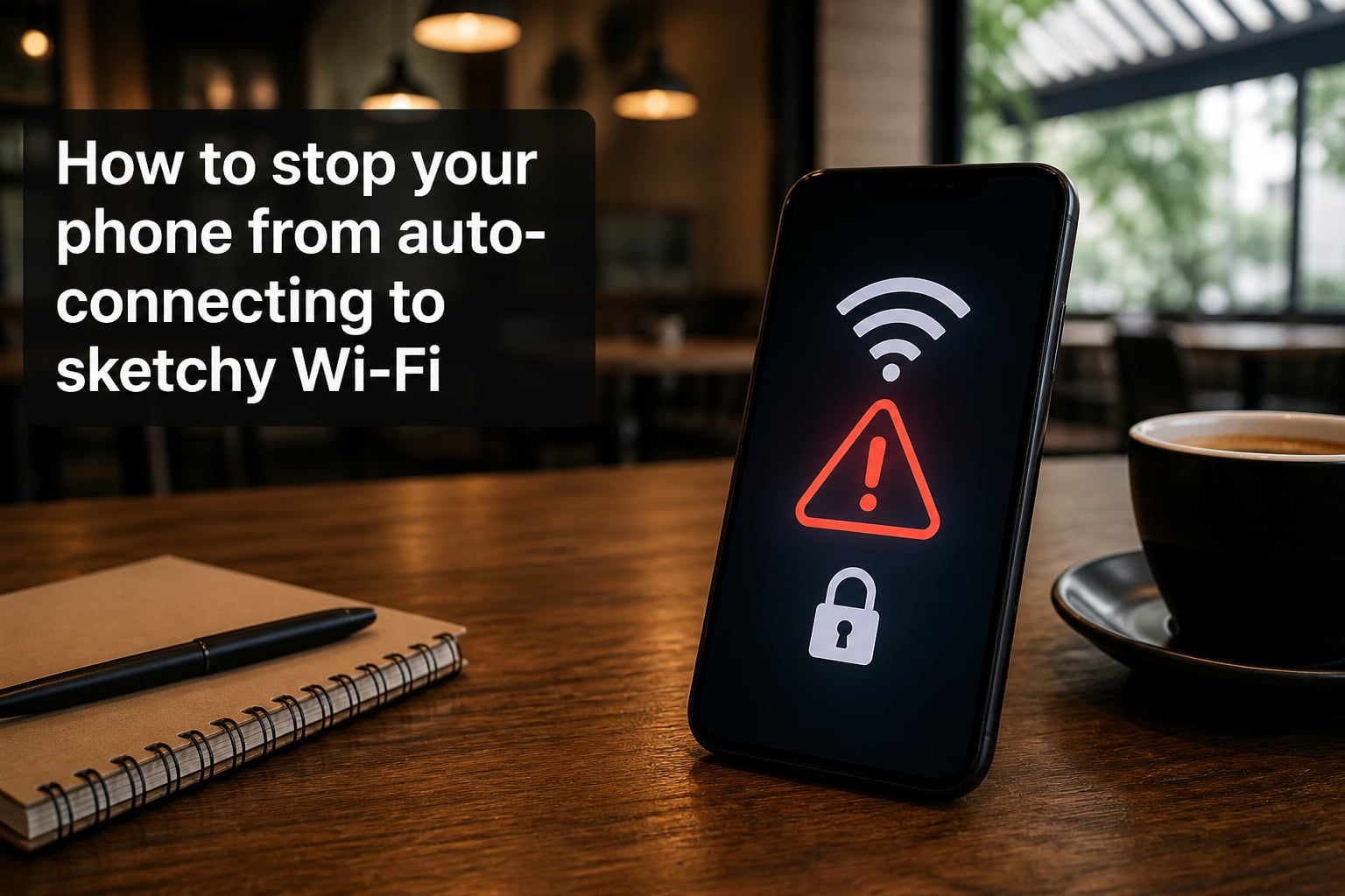 How to stop your phone from auto-connecting to sketchy Wi-Fi
