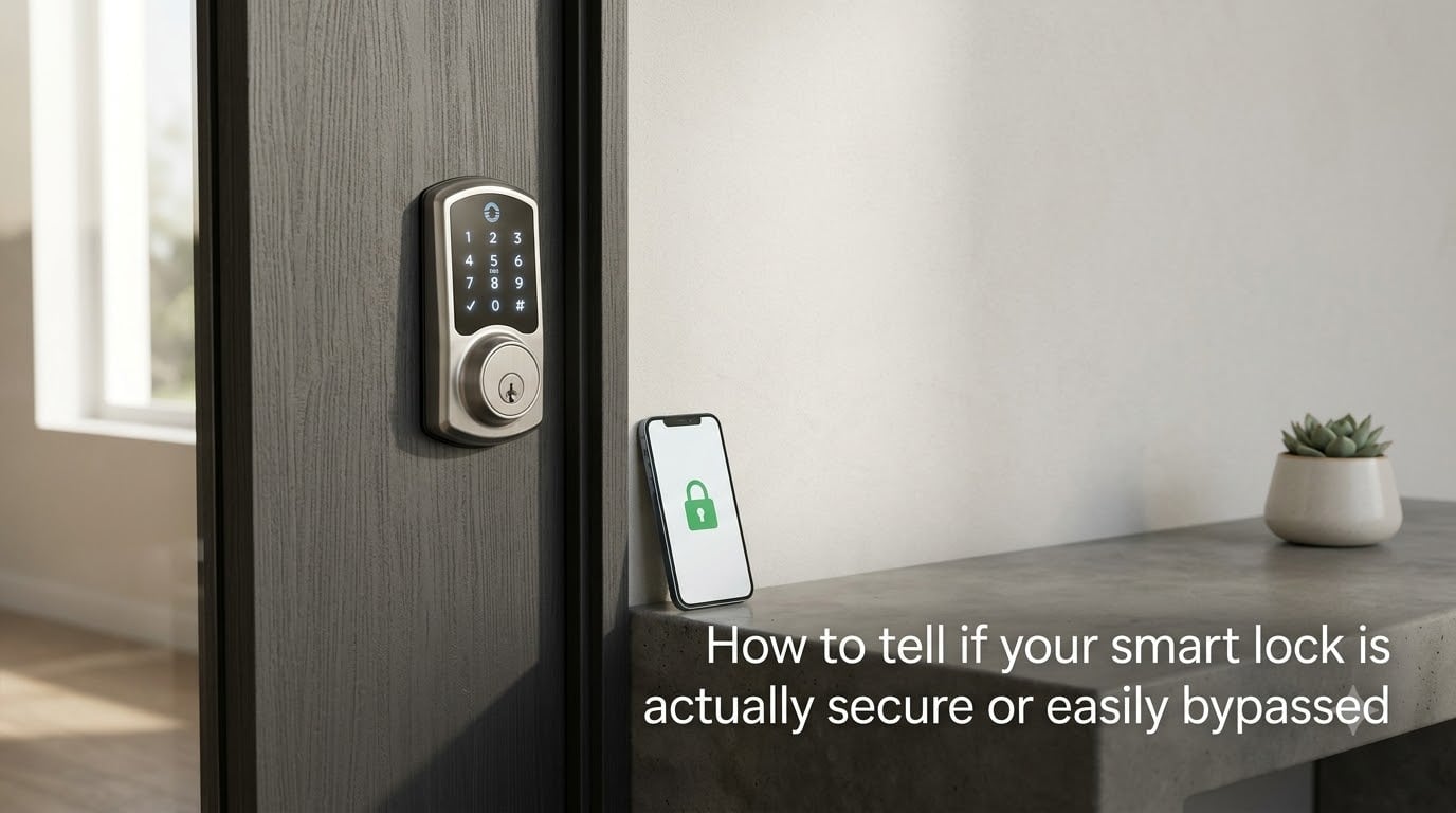 How to tell if your smart lock is actually secure or easily bypassed