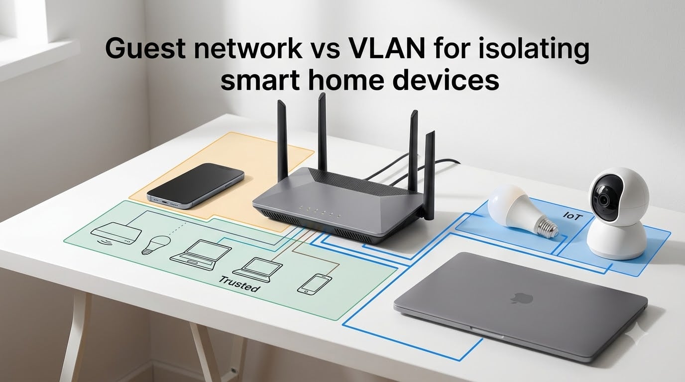 Guest network vs VLAN for isolating smart home devices