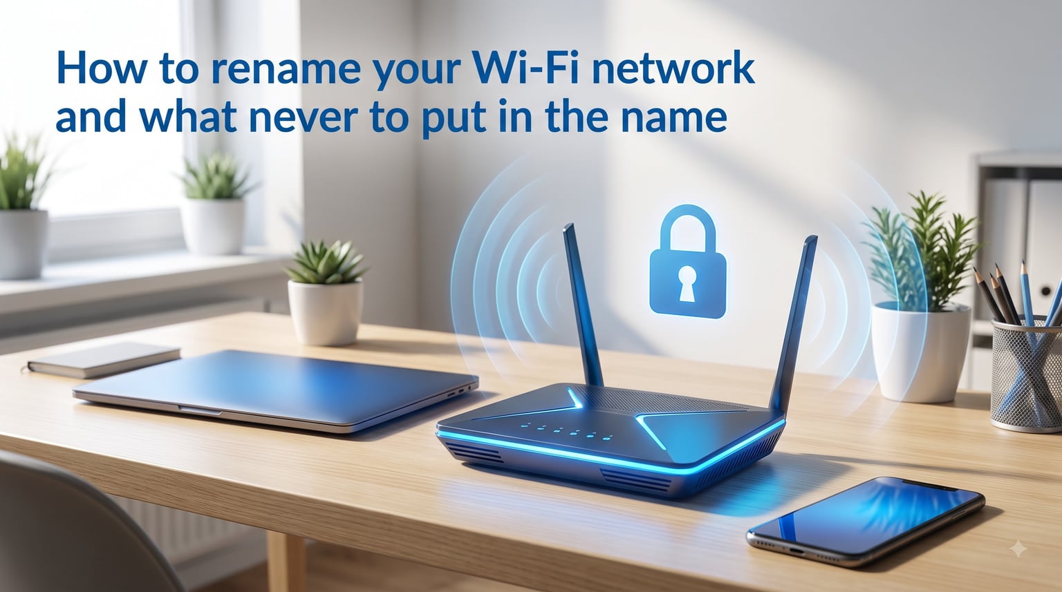 How to rename your Wi-Fi network and what never to put in the name