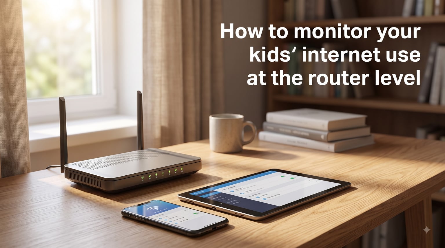 How to monitor your kids' internet use at the router level