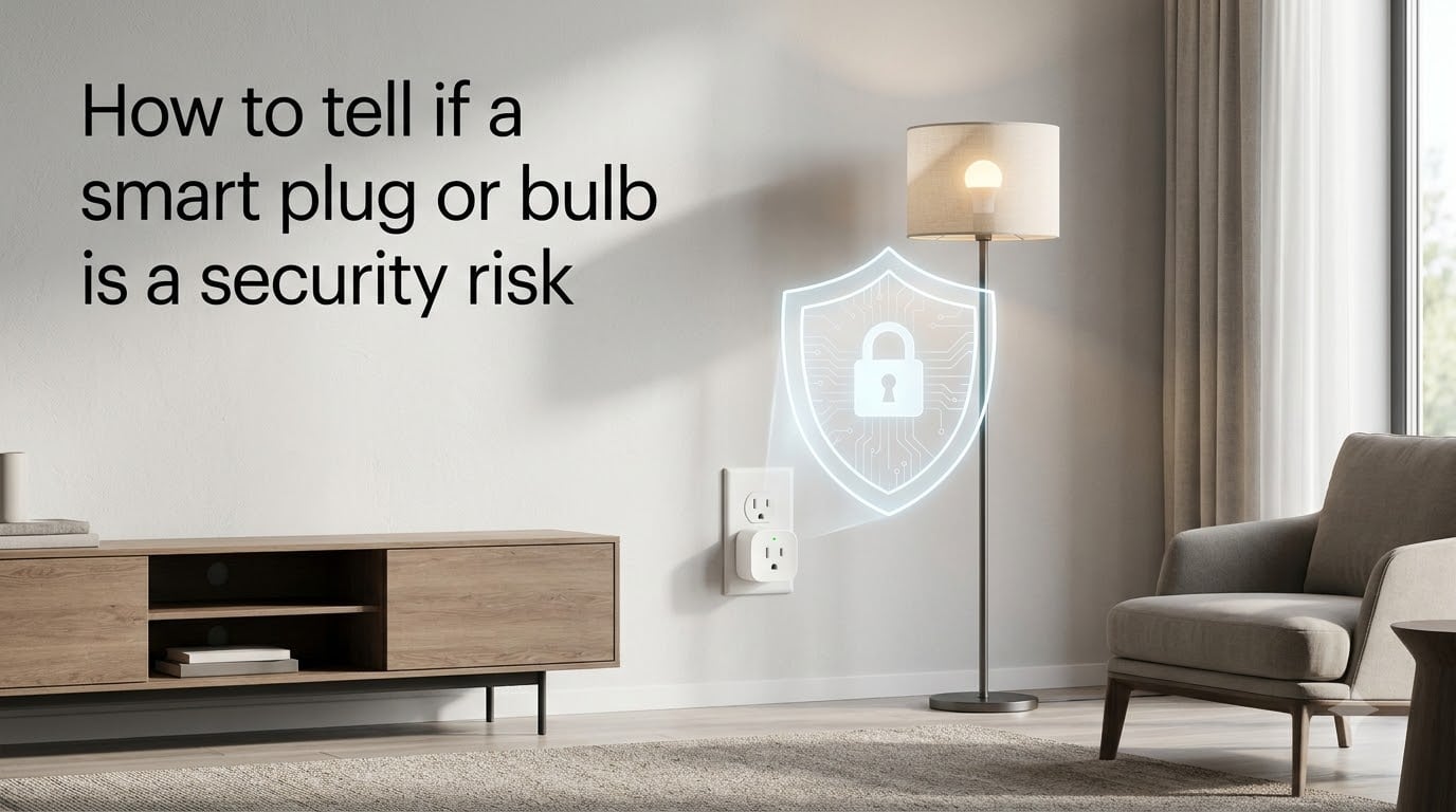 How to tell if a smart plug or bulb is a security risk