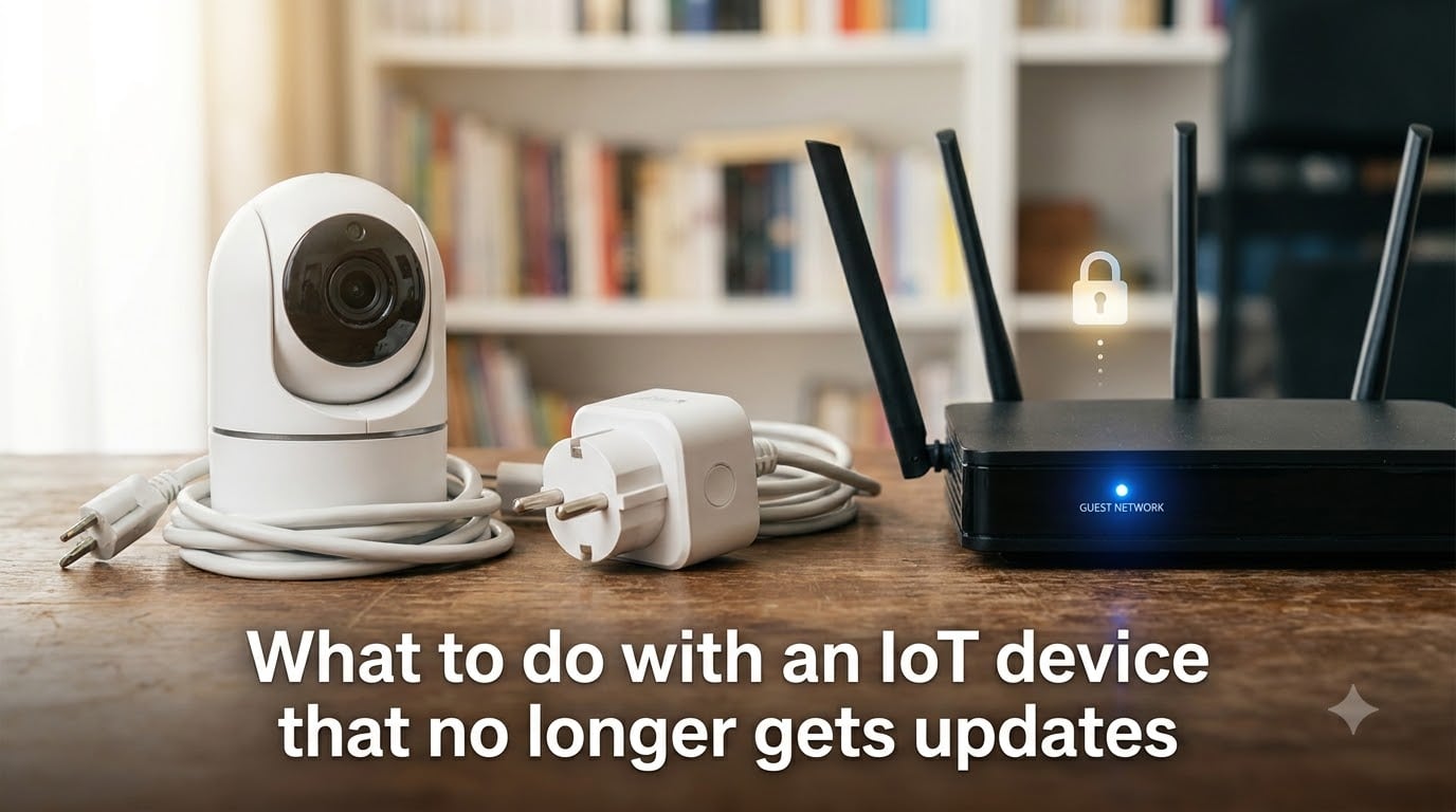 What to do with an IoT device that no longer gets updates