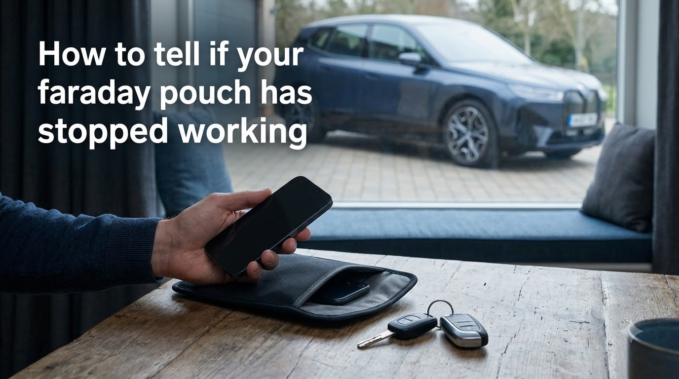 How to tell if your faraday pouch has stopped working