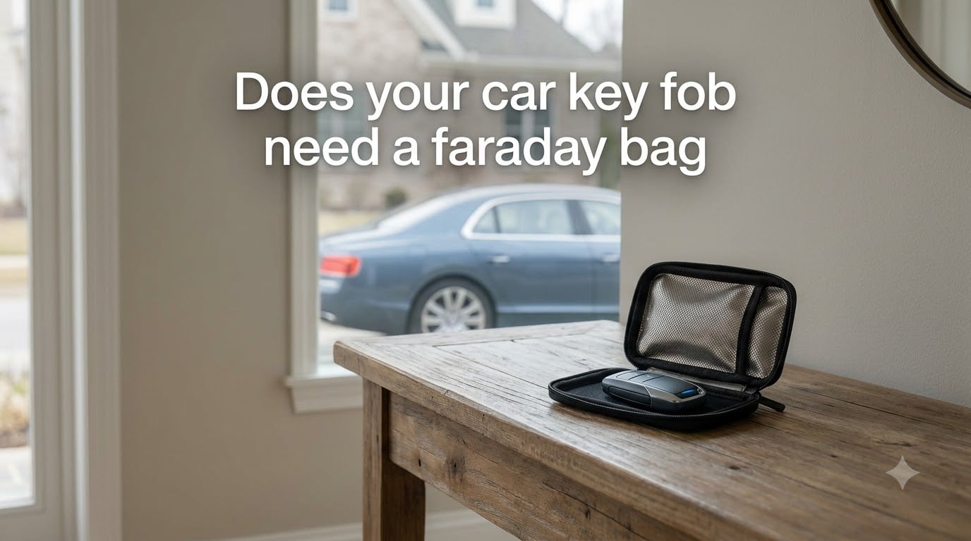 Does your car key fob need a faraday bag