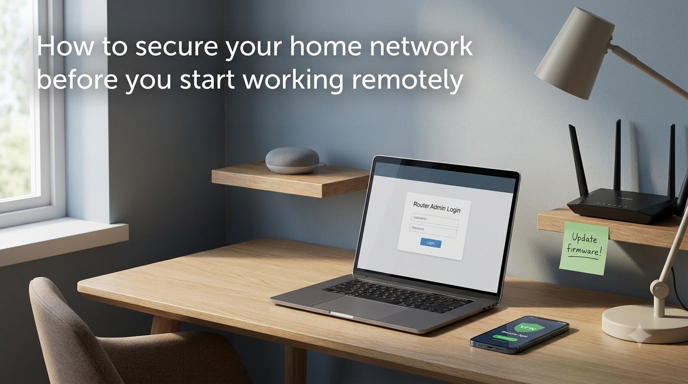 How to secure your home network before you start working remotely