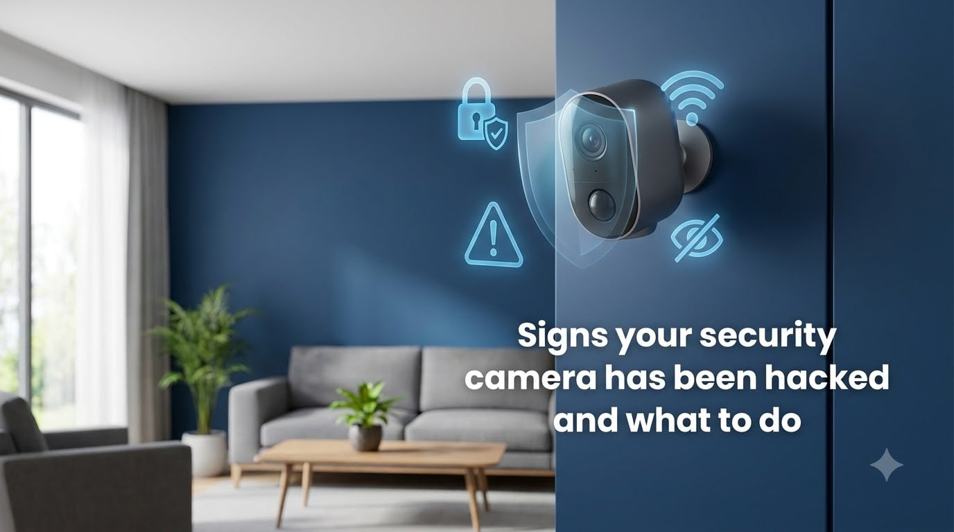 Signs your security camera has been hacked and what to do