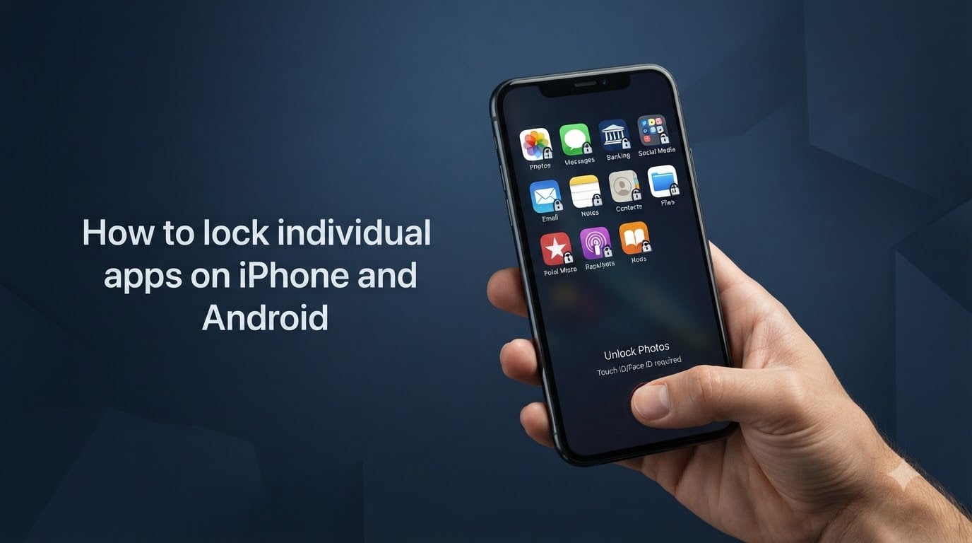 How to lock individual apps on iPhone and Android