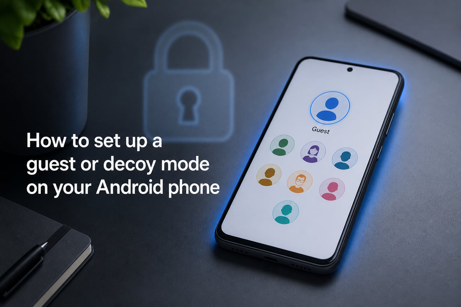 How to set up a guest or decoy mode on your Android phone