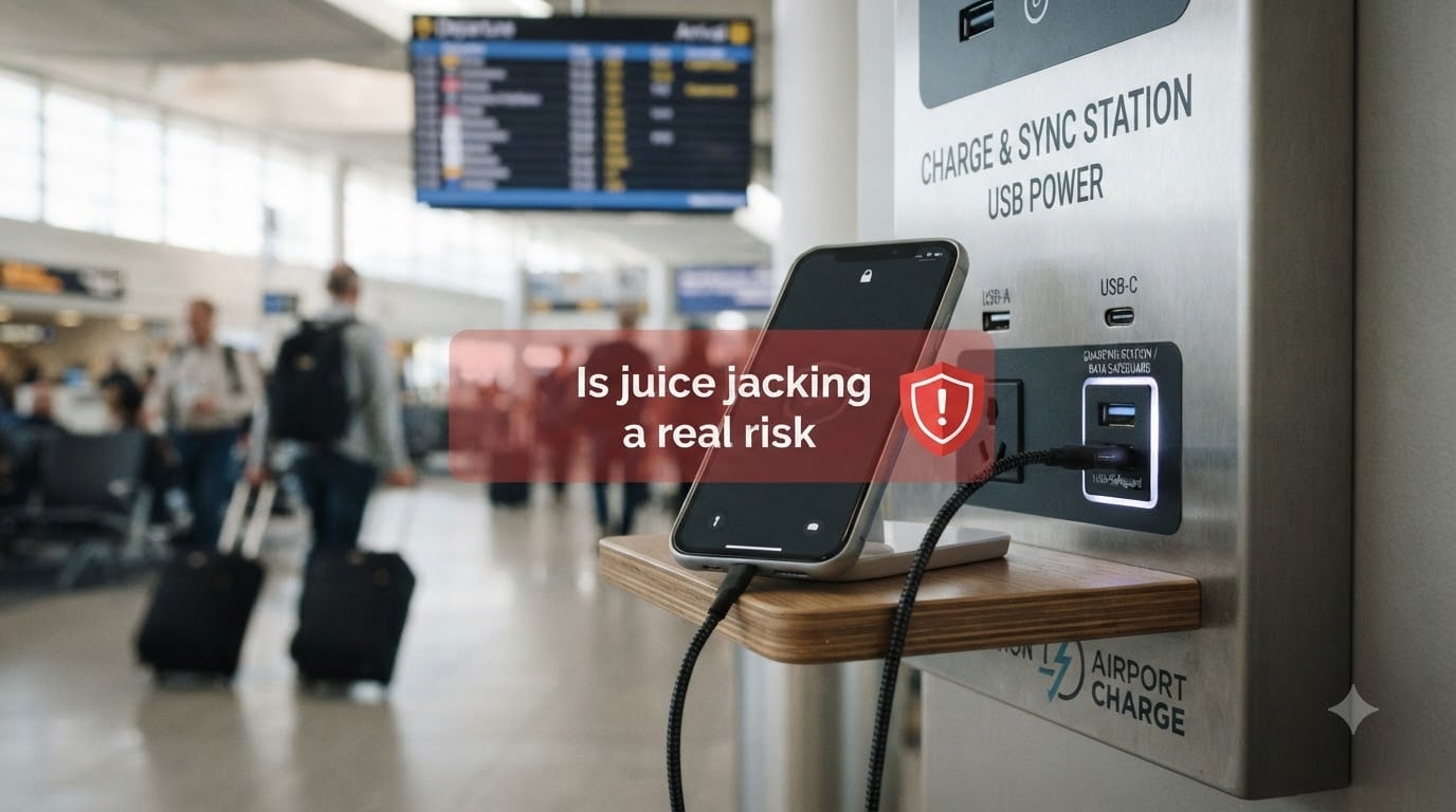 Is juice jacking a real risk