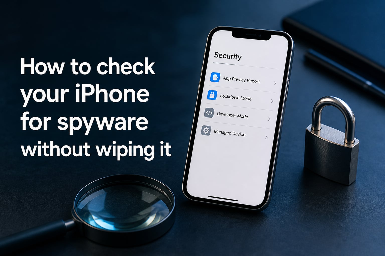 How to check your iPhone for spyware without wiping it