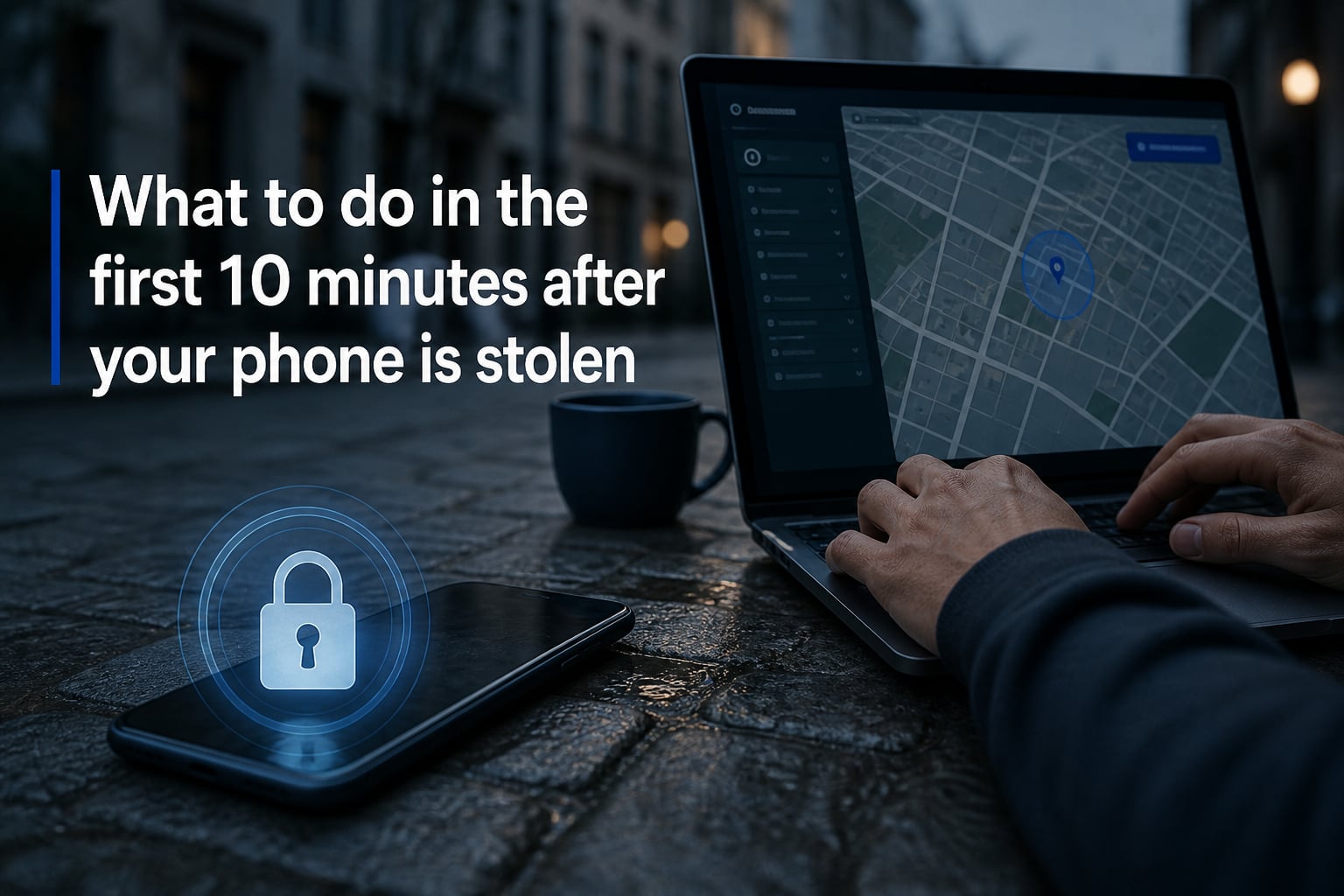 What to do in the first 10 minutes after your phone is stolen