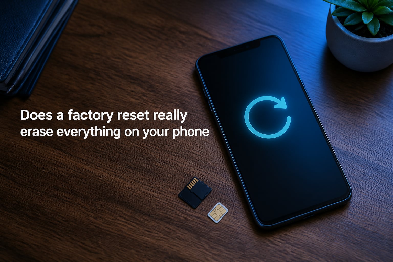 Does a factory reset really erase everything on your phone