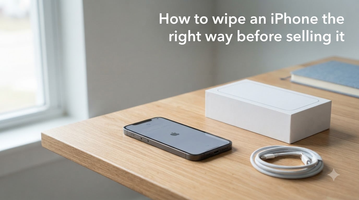 How to wipe an iPhone the right way before selling it