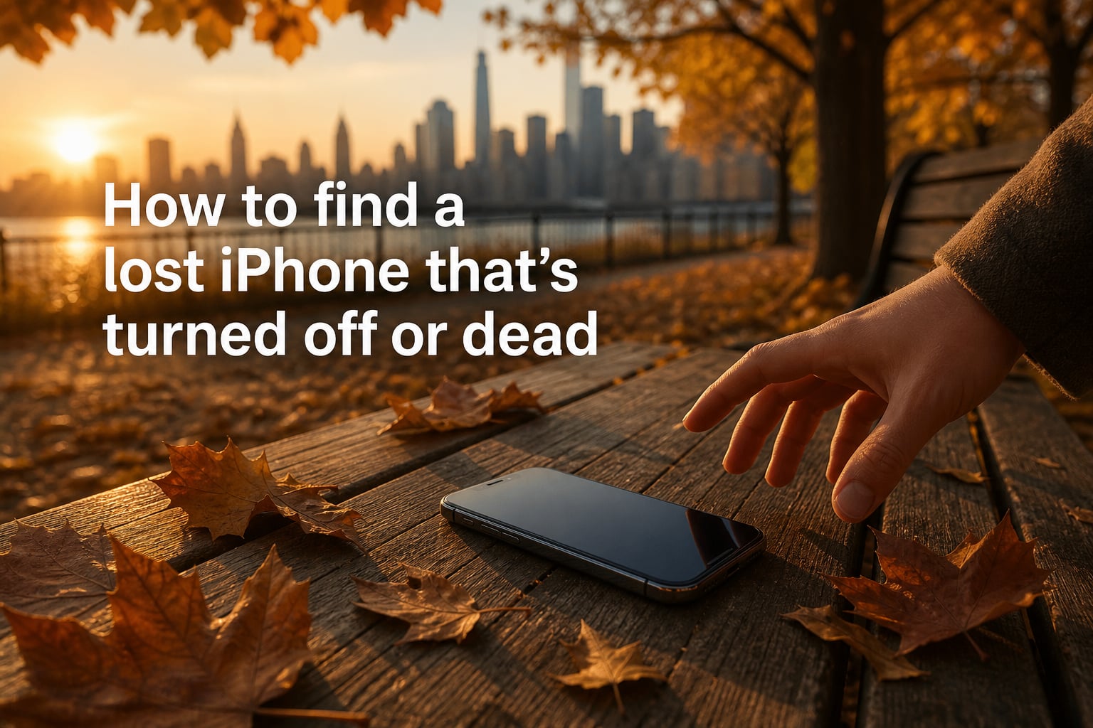 How to find a lost iPhone that's turned off or dead