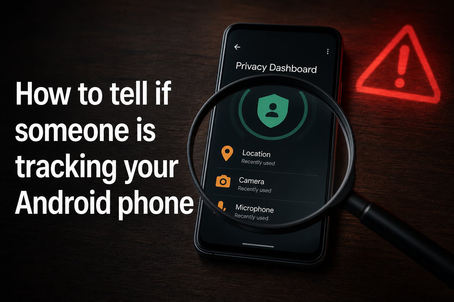 How to tell if someone is tracking your Android phone