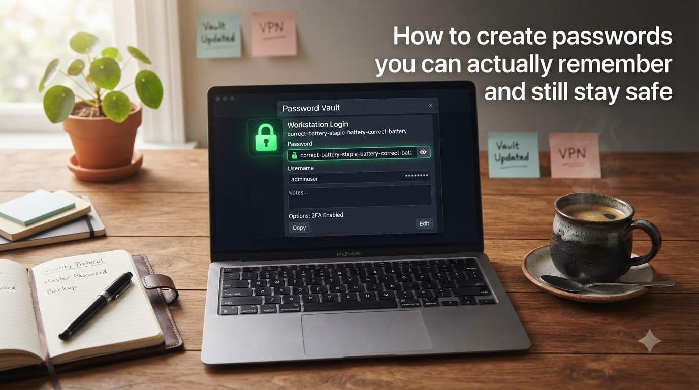 How to create passwords you can actually remember and still stay safe