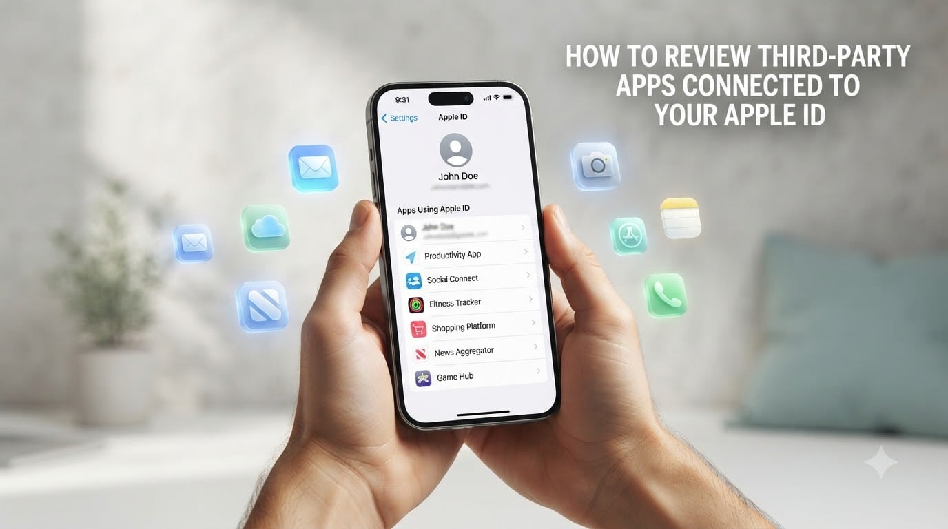 How to review third-party apps connected to your Apple ID