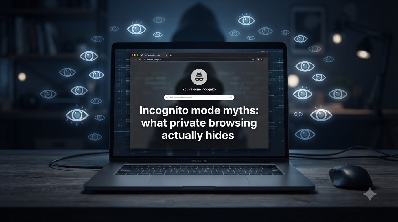 Incognito mode myths: what private browsing actually hides