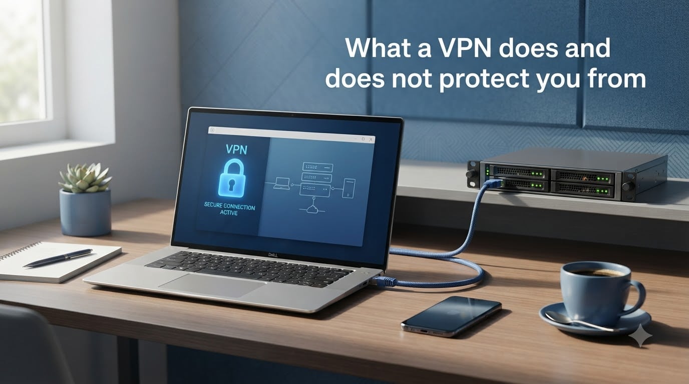 What a VPN does and does not protect you from