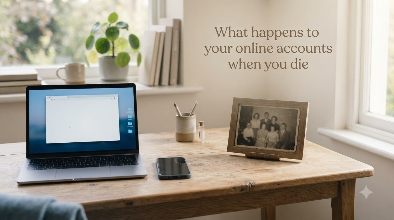 What happens to your online accounts when you die