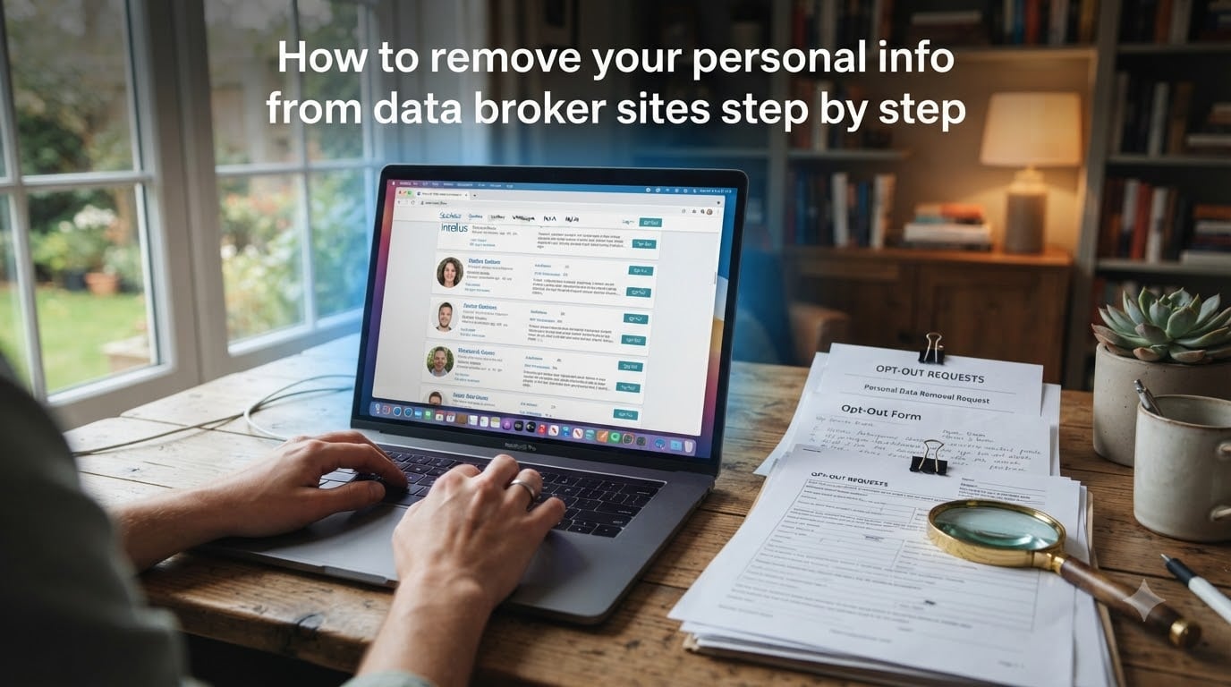 How to remove your personal info from data broker sites step by step