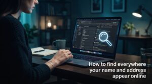 How to find everywhere your name and address appear online