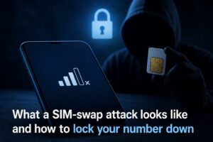 What a SIM-swap attack looks like and how to lock your number down