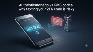 Authenticator app vs SMS codes: why texting your 2FA code is risky