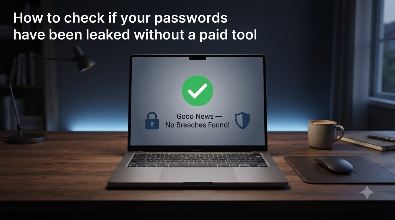 How to check if your passwords have been leaked without a paid tool