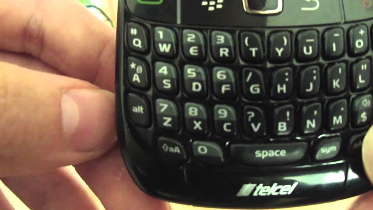 Como formatear un blackberry curve bloqueado